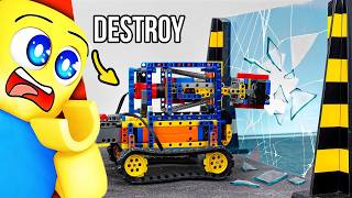 Lego Car vs Walls