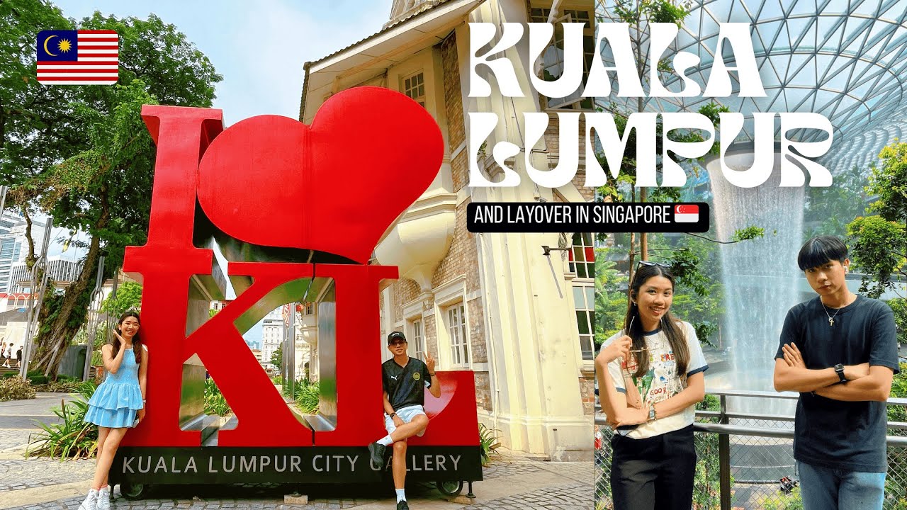 KUALA LUMPUR vlog 🇲🇾 Chinatown, Bukit Jalil, Axiana Arena + Layover in Singapore