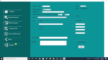 Part-8 JAVA-Fees Management System |Designing Add Fess Page -1| Unique Developer