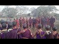 Masai warriors and girls dancing during 'Endoroit' ceremony, Lesoit, Kiteto, Tanzania Mp3 Song