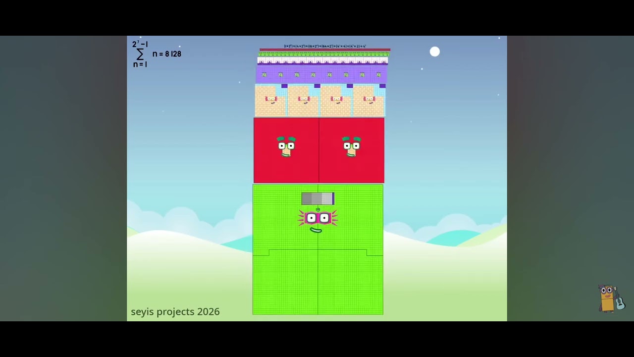 Numberblocks Band Perfect Numbers 1