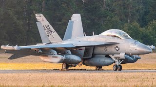 EA 18G Growler electronic attack aircraft and the most feared in air missions