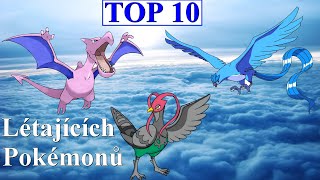 TOP 10 Oblíbení Létající Pokémoni