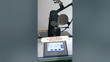 How to perform Elmendort Tear Test on Plastic Film Sample