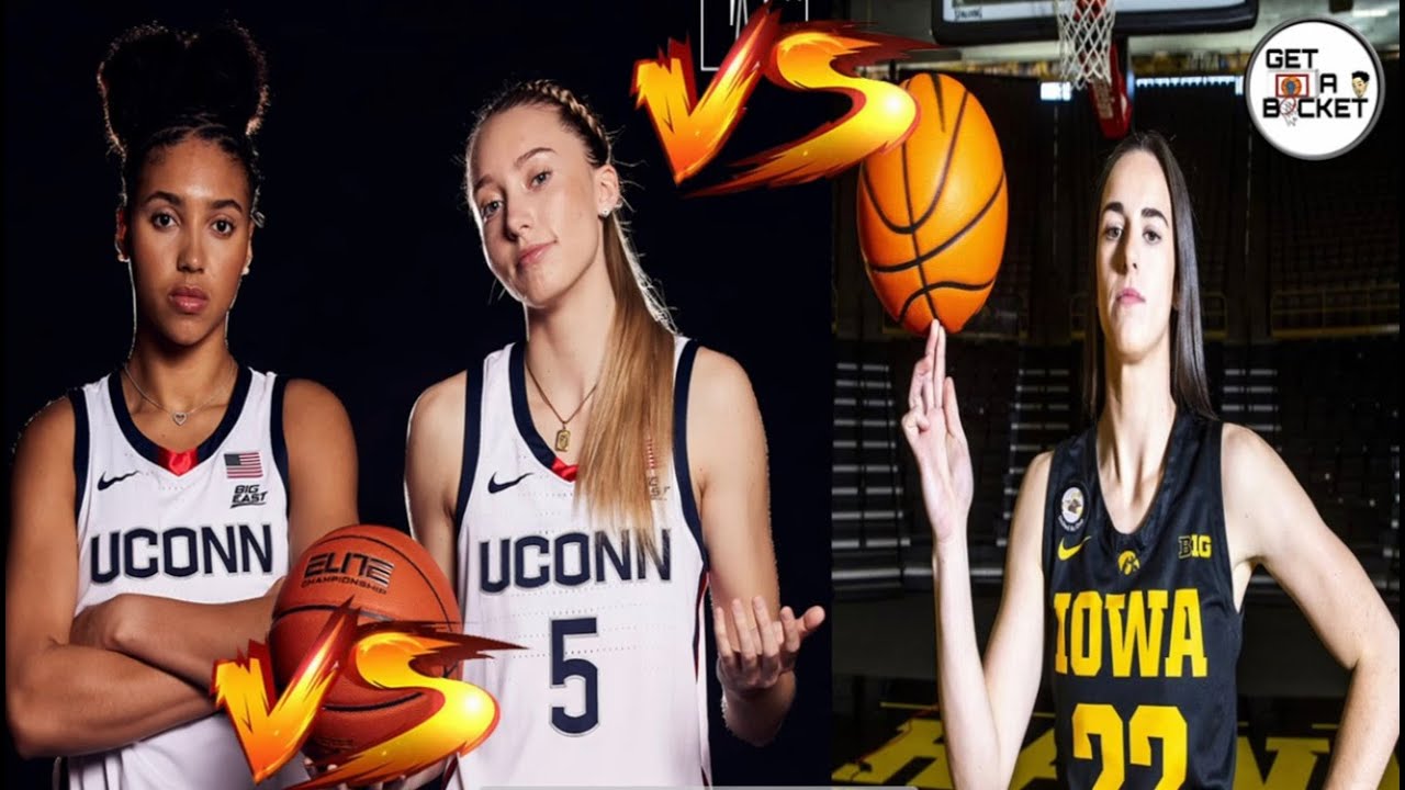 Paige Bueckers vs Azzi Fudd vs Caitlin Clark UConn vs Iowa March