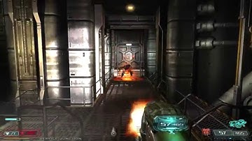 Doom 3 Lost Mission Walkthrough "Nightmare" 1440p maxed graphics PART 1 - Enpro Sector 1 / Intro