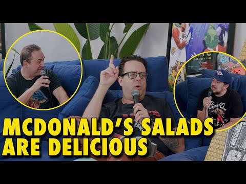 McDonald's Salads are Delicious | Sal Vulcano & Joe DeRosa : Taste Buds - Clips
