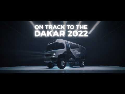 The H2 RACING TRUCK on track to the DAKAR 2022