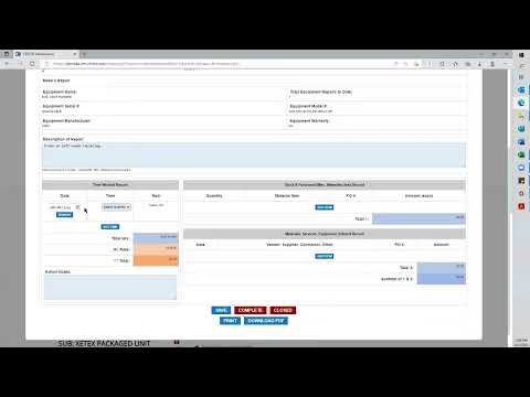 CMMS User-Friendly Dashboard