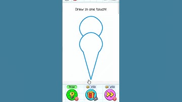 Solution of braindom level 1 draw in one touch  #braindom   #gaming #gameplay #games
