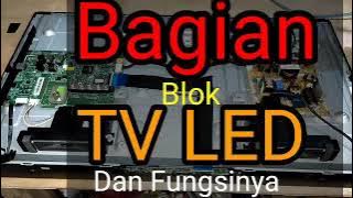 Bagian Bagian Blok TV LED & Fungsinya || Samsung UA32EH4000 || Central Service Tv