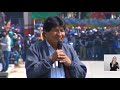 Evo Morales regresó a Bolivia: "Alberto me salvó la vida, eso nunca lo voy a olvidar"