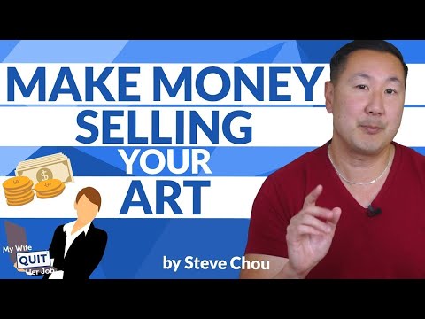 14 Ways To Make Money Selling Your Art Online (A Guide For Beginners)