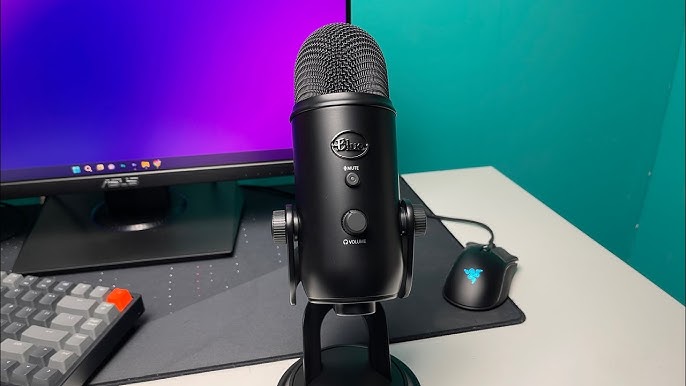 Blue Yeti USB Microphone (Blackout) 988-000100 B&H Photo Video