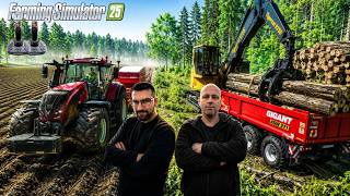From Farming to Forestry... One EPIC Day With Erik The Crazy Viking! | FS25 | Farming Simulator 25 screenshot 4