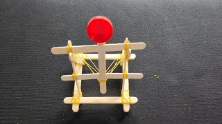 How to make a catapult with popsicle sticks easily How to make a catapult with popsicle sticks easily