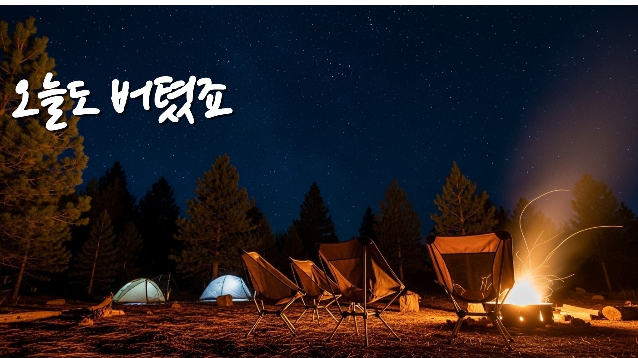 잠 안올때 듣는 음악 | 오늘도 많이 지쳤죠 | 모닥불과 함께 조용히 쉬는 밤