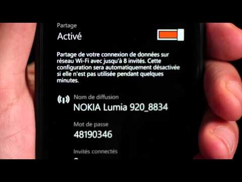 Configurer un Nokia Lumia en modem