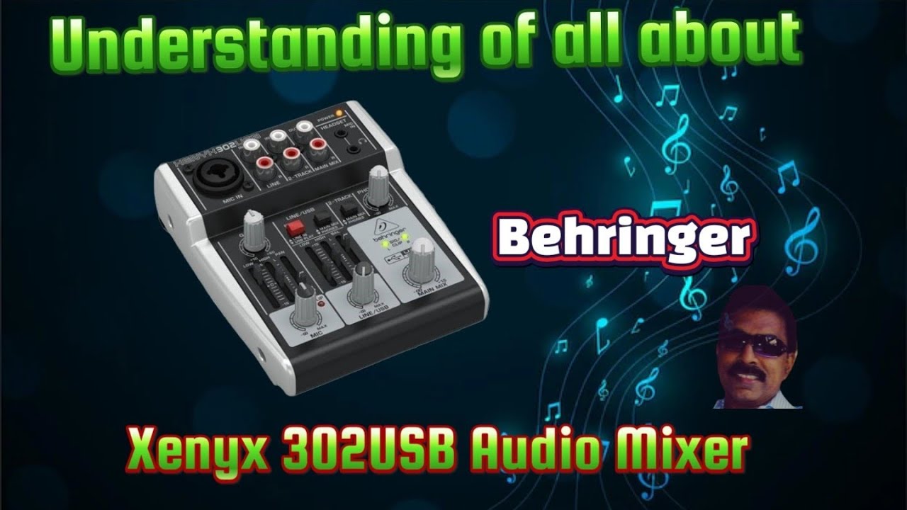 behringer xenyx 302 usb mixer