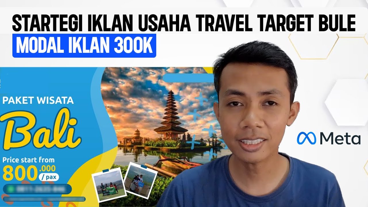 Startegi Iklan Meta Bisnis TRAVEL Luar Negeri! Modal Iklan Kurang dari 300K !