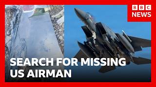 Thumbnail for What will missing US crewman be facing inside Iran? | BBC News