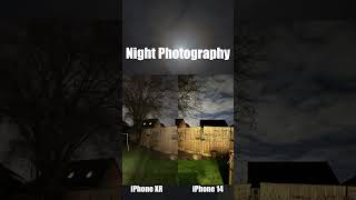 iPhone XR Vs iPhone 14 night mode camera comparison.