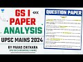 UPSC Mains GS 1 Paper 2024: Detailed Analysis | UPSC CSE Mains 2024 | UPSC Blueprint