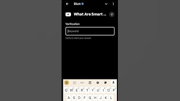 What Are Smart Contracts? Blum Code | Blum Code What Are Smart Contracts? | Blum Youtube Video Code
