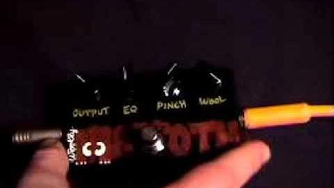 Z.VEX Woolly Mammoth Hand Painted Guitar Pedal