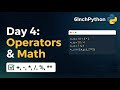 Python Math Operators : Modulo (%), Floor Division (//), and Assignment Shorthand