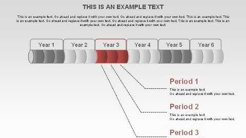 Timeline Process Toolbox for PowerPoint by PoweredTemplate.com
