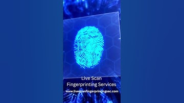 Live Scan Fingerprinting Services