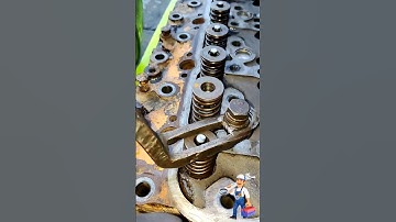 amazing valves lock adjustment #shorts #engine #mechanic #mechanical #short #viralshorts #trending