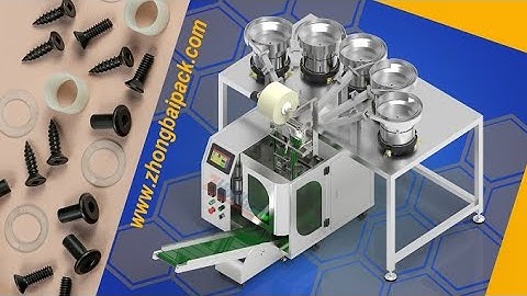 Automatic Screw Packing Machine Fastener Counting Packing Machine Link Bag Packing