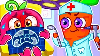X-RAY TEETH | Don’t be scared😱 The Dentist Story🦷😇 ||  Kids TV + Kids Stories by Pit&Penny Tales🥑🎶