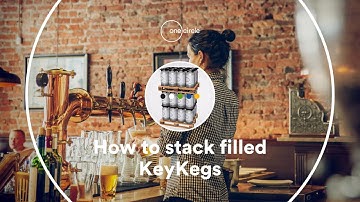 How to stack filled KeyKegs