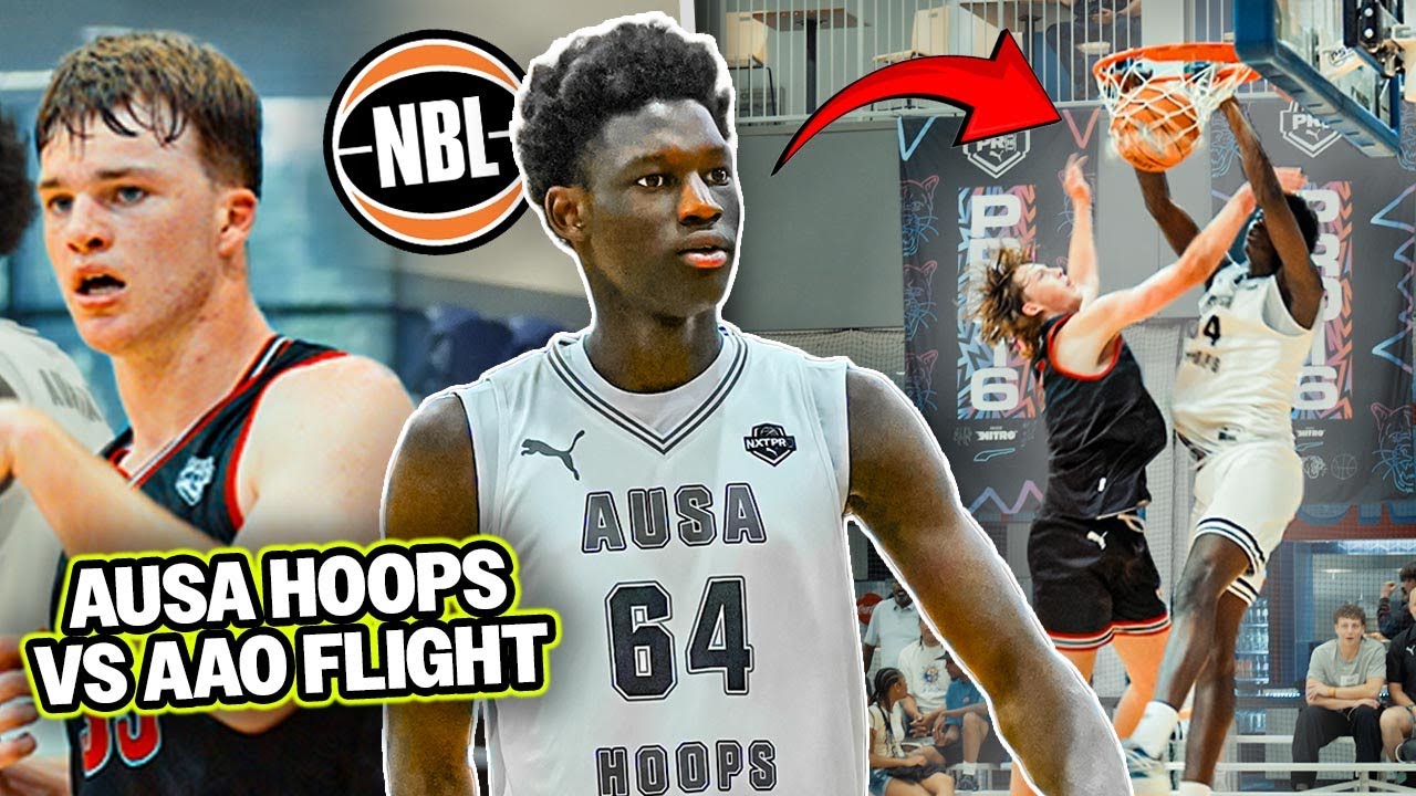 This Australia vs USA aau matchup stunned the whole gym!