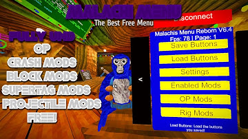 THIS FREE MENU CAN CRASH PEOPLE!? | Malachi Menu | Best Gorilla Tag Mod Menu.