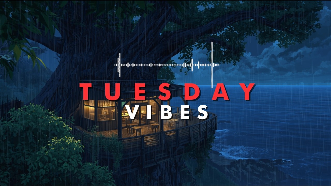 Tuesday Vibes | 1 Hour Lofi Jazz Beats for Study, Work & Relax