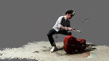 Textured Volumetric Video Experiment from Multi-View Kinect Setup