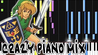 Crazy Piano mix! DARK WORLD [TLOZ: A Link to the Past] @ClaireAnneCarr