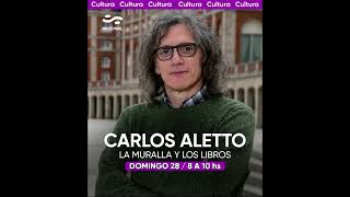 Carlos Aletto en &quot;La Muralla y los Libros&quot; (Radio Nacional) con Ana Da Costa y Gastón