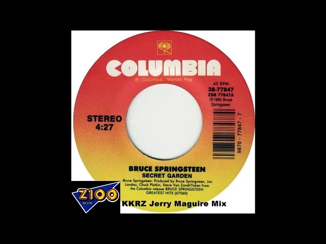 Bruce Springsteen - Secret Garden KKRZ Jerry Maguire Mix