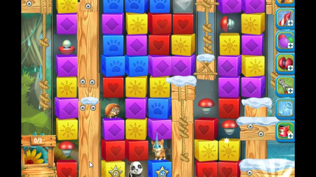 Pet Rescue Saga, Pet Island, 2nd June 2017, level 3 😈 ►TOBIAS DEAMON◄