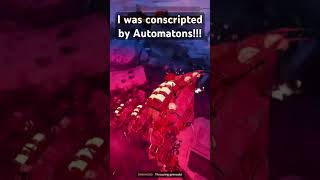 Deploying with dropship #helldivers2 #gaming #shorts