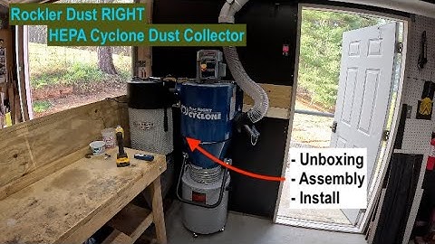 Dust Right Cyclone Dust Collection System: Part 2 of 3