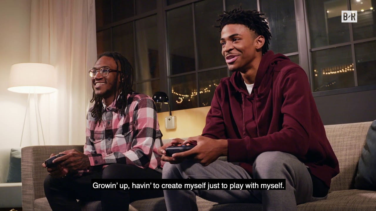 Ja Morant Takes Playing Nba2k20 To A Whole New Level Playing Nba 2k20 On Google Stadia Youtube