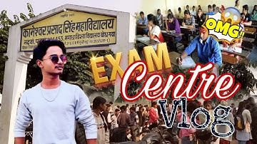 B.Sc Examination Vlogs 😂 || Kameshwar Singh Prasad College Nadwa || Collage Vlogs || Bittu Thakur ||