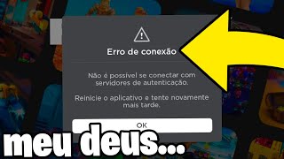 Erro no Roblox: Ocorreu um erro desconhecido. Tente novamente! Roblox  Rackeado? 