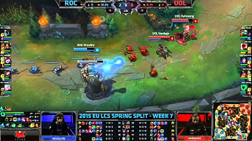 Roccat vs UOL | LCS EU 2015 Spring Split | 13. nap 5. meccs
